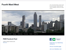 Tablet Screenshot of fourthwardwest.org